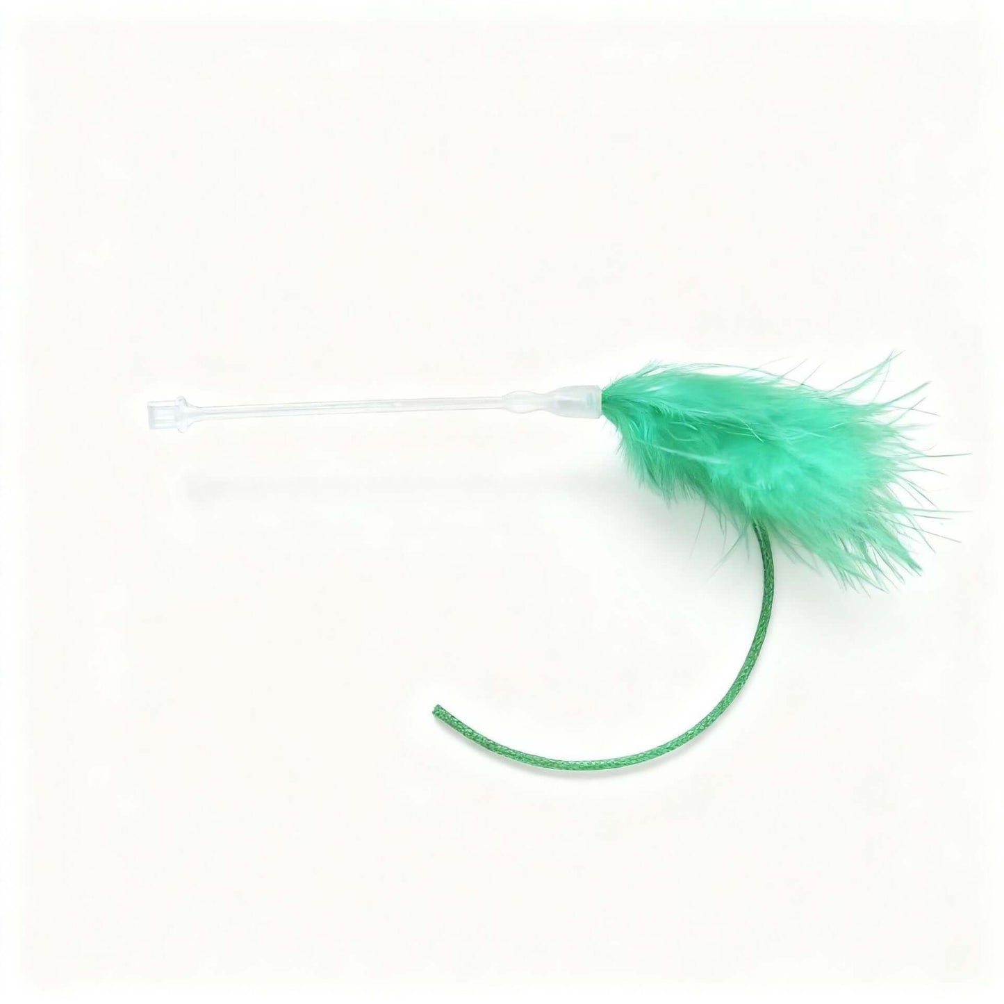 Hide and seek automatic cat toy feather
