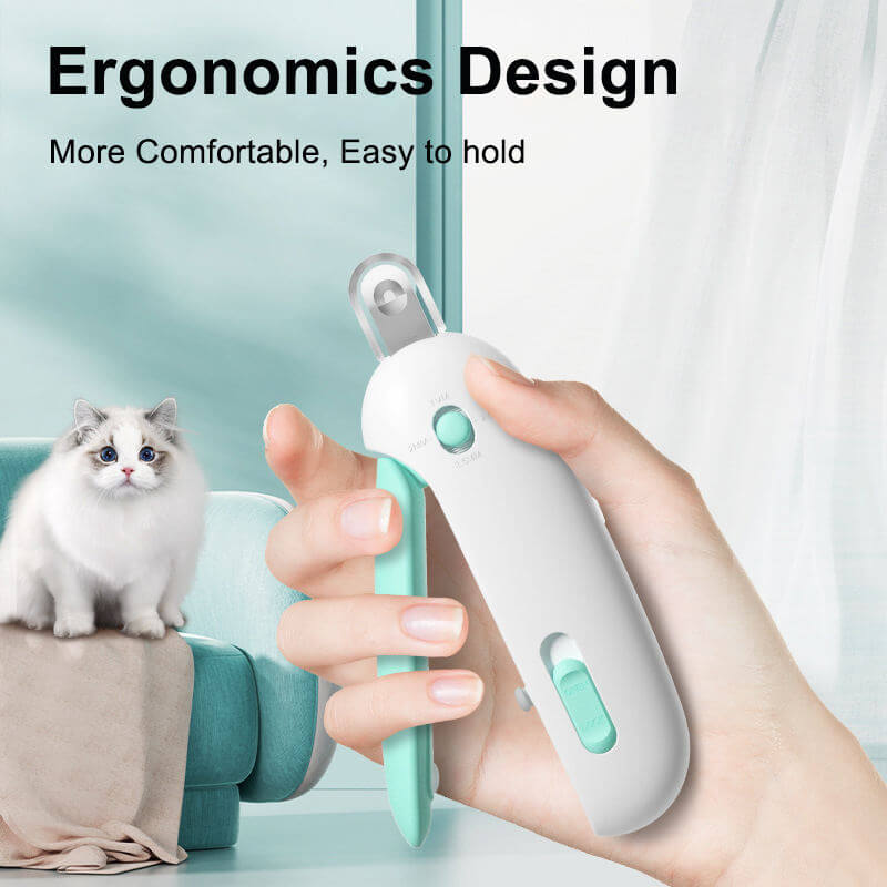 Adjustable pet nail clipper for safe home grooming