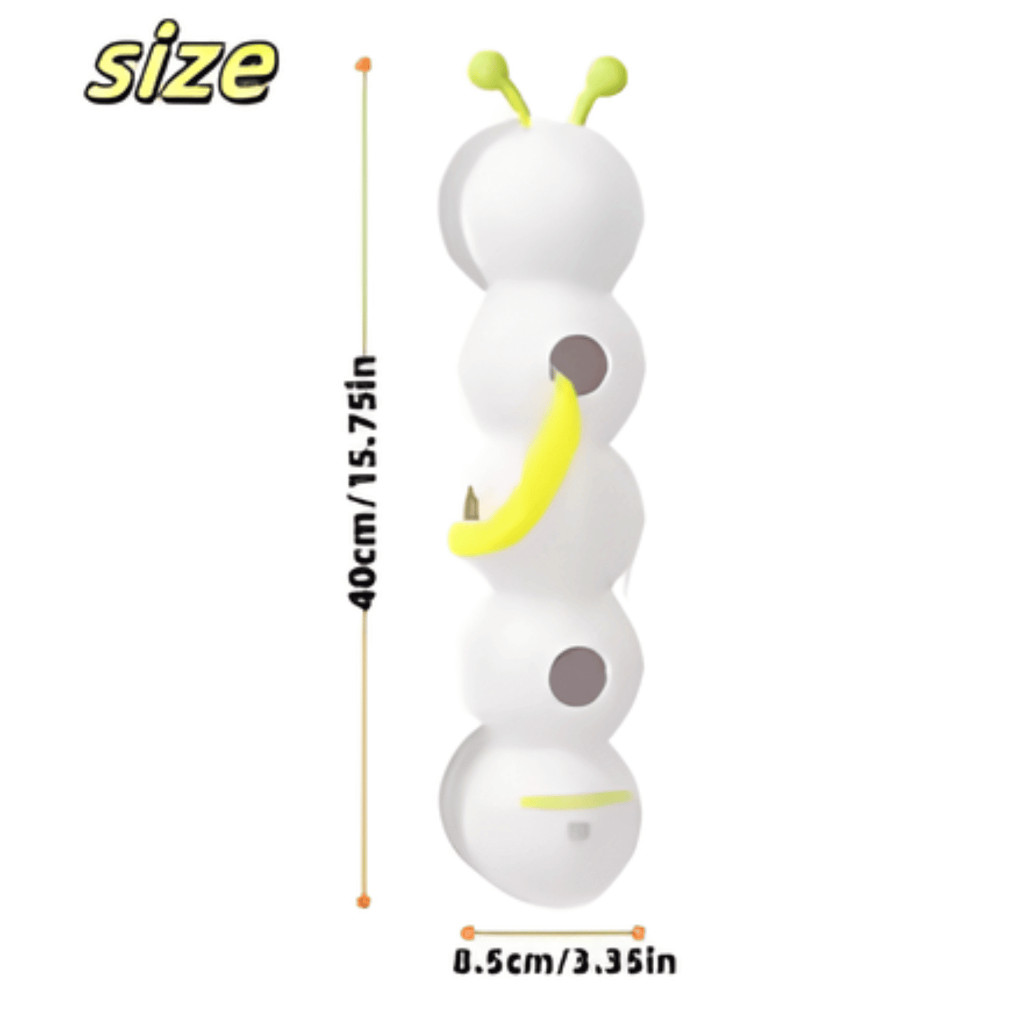 WiggleWorm Smart Interactive Cat Teaser Post