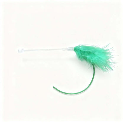 Hide and seek automatic cat toy feather