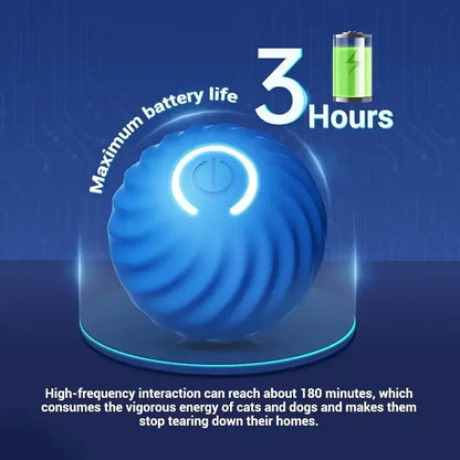 Rechargeable dog toy for boredom and anxiety relief