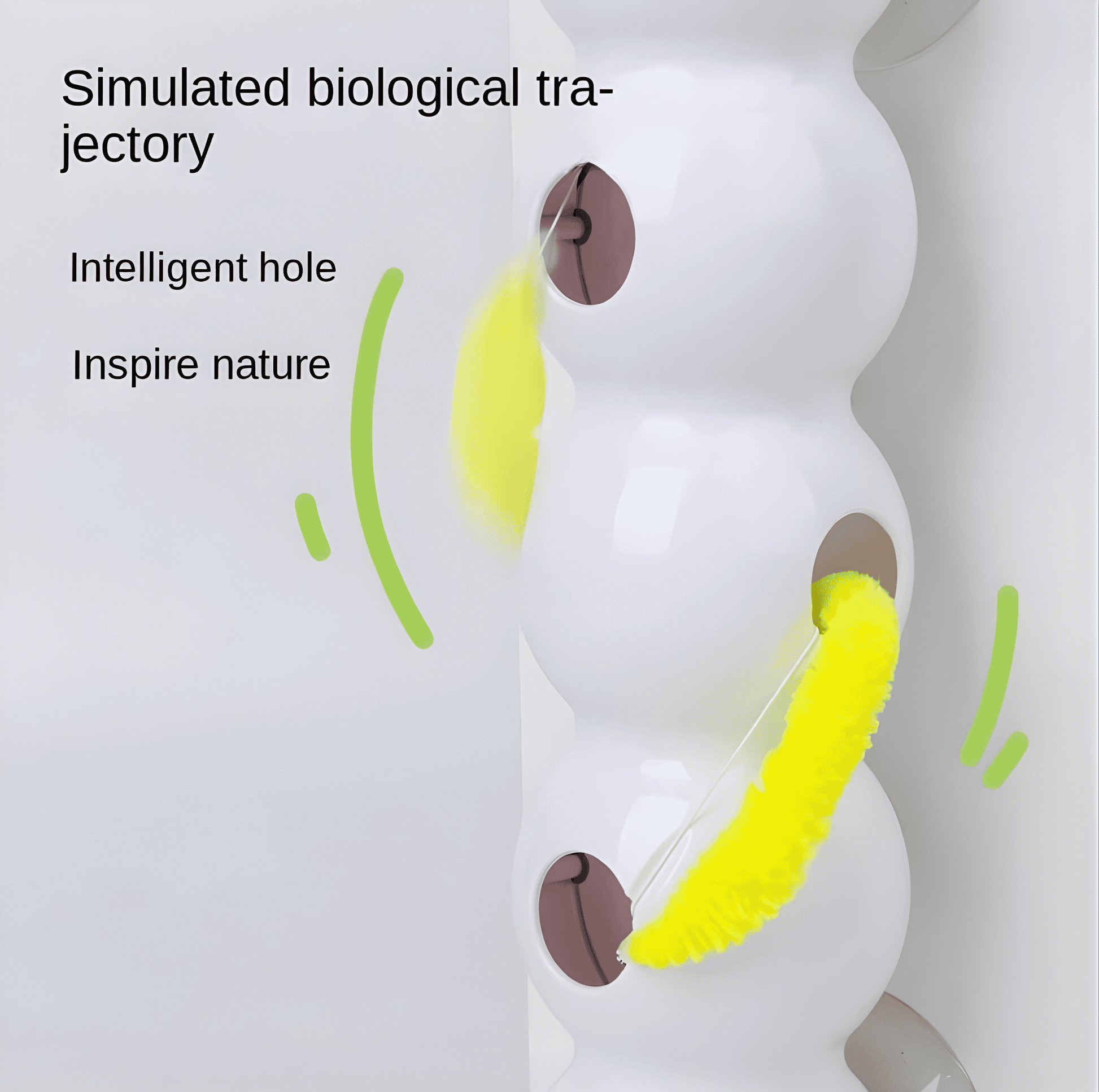 WiggleWorm Smart Interactive Cat Teaser Post