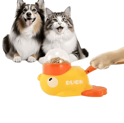 DuckiePlay interactive pet treat dispenser
