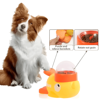 DuckiePlay interactive pet treat dispenser