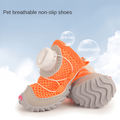 Breathable Non-Slip Dog Shoes – AirFlex Mesh Sneakers