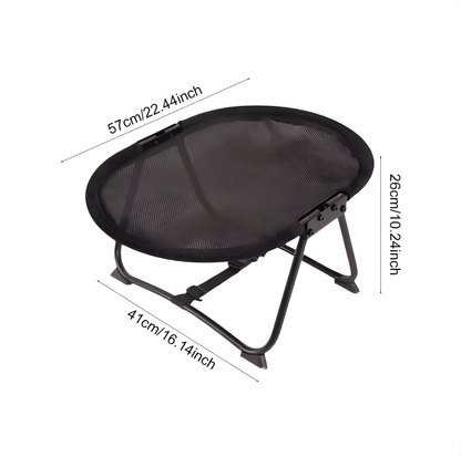elevated pet bed size dimensions for cats and small dogs cooling mesh