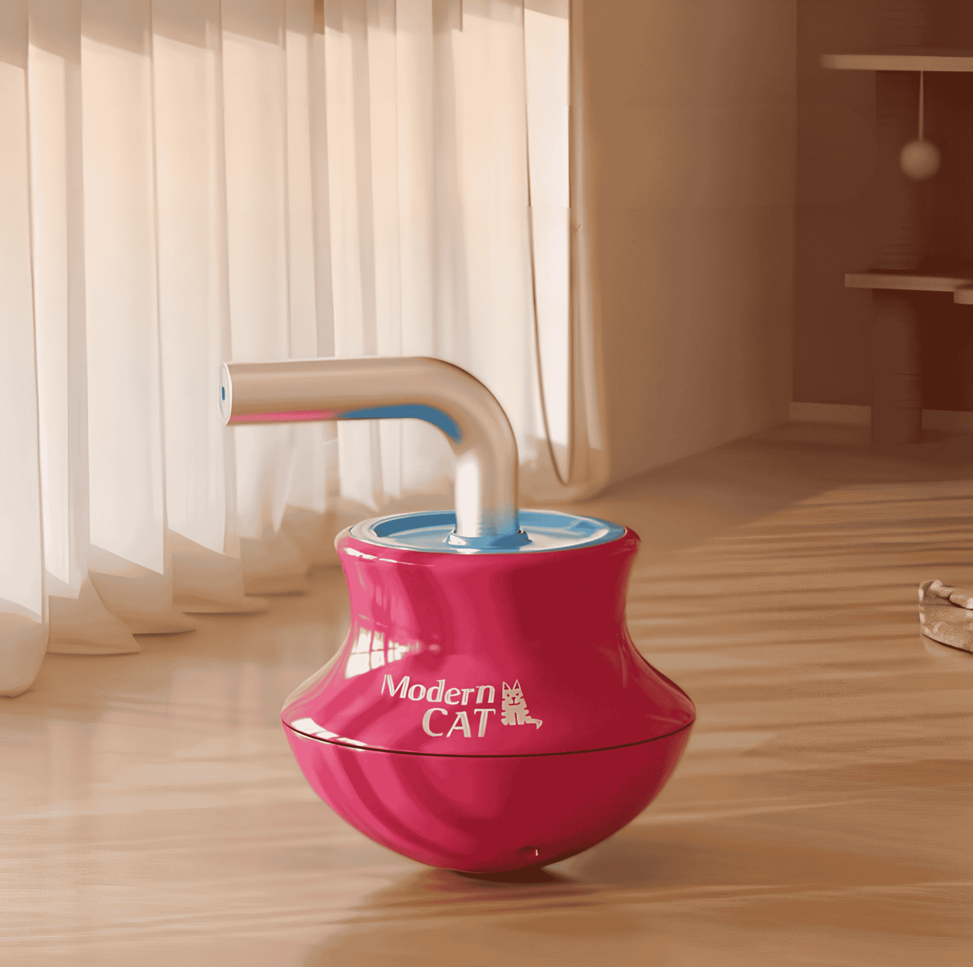 automatic laser cat toy with 360 degree tumbler design