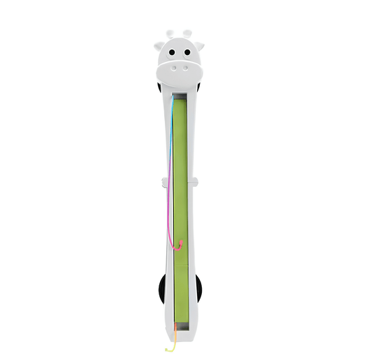 Automatic cat toy for indoor cats with adjustable fast and slow modes