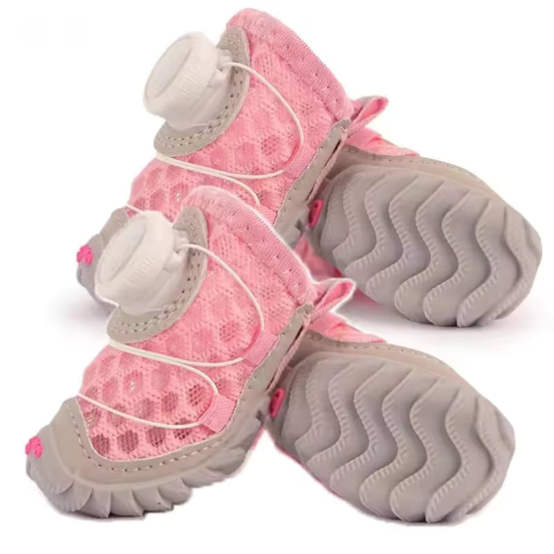 Breathable Non-Slip Dog Shoes – AirFlex Mesh Sneakers