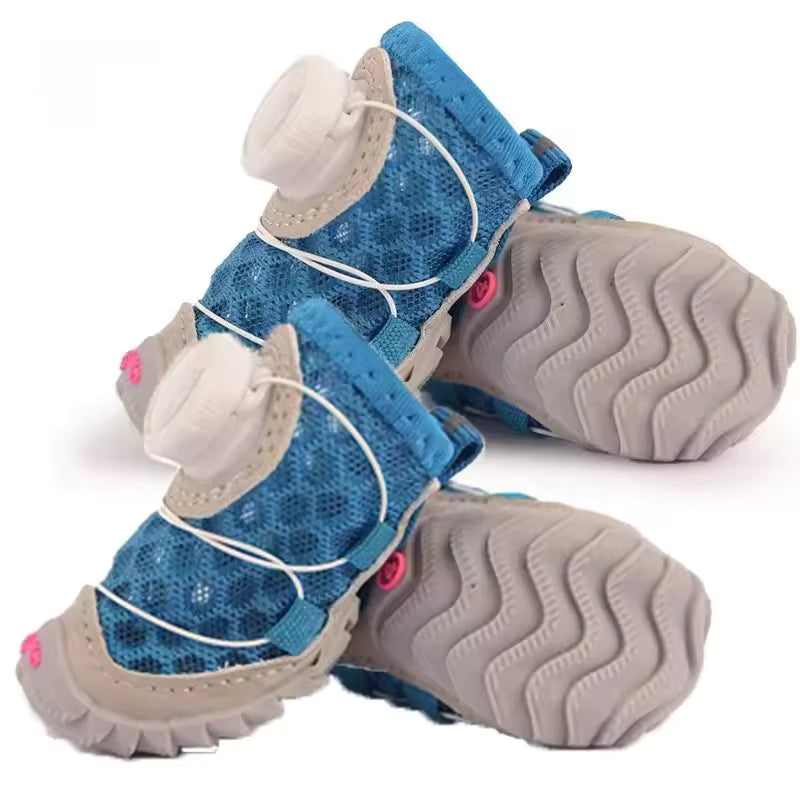 Breathable Non-Slip Dog Shoes – AirFlex Mesh Sneakers