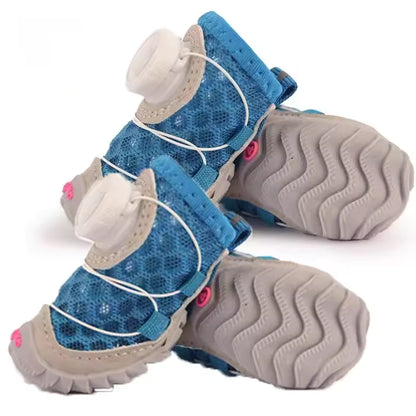 Breathable Non-Slip Dog Shoes – AirFlex Mesh Sneakers