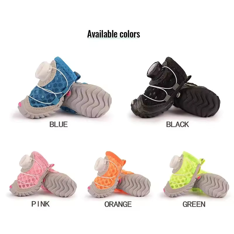 Breathable Non-Slip Dog Shoes – AirFlex Mesh Sneakers