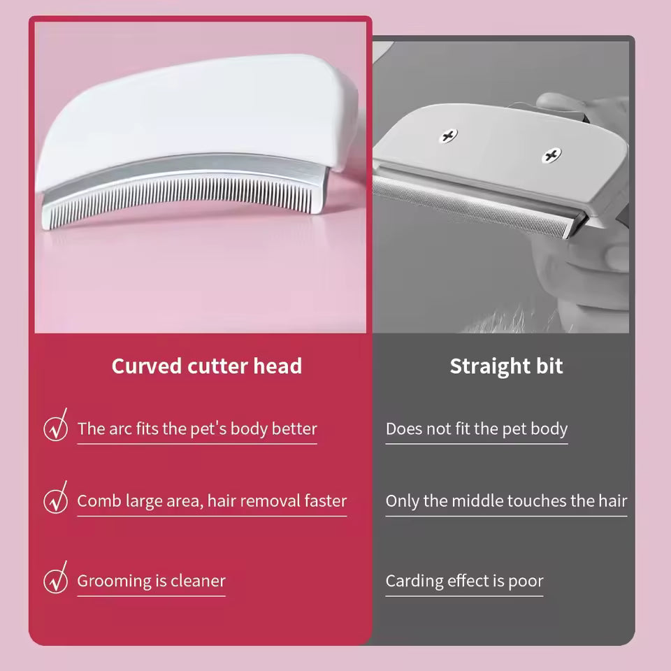 Cat Deshedding Comb feature image for gentle pet grooming