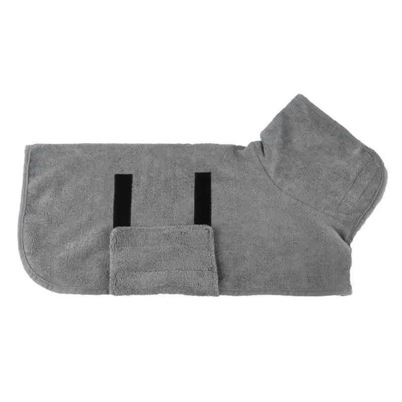 full-body dog bathrobe towel